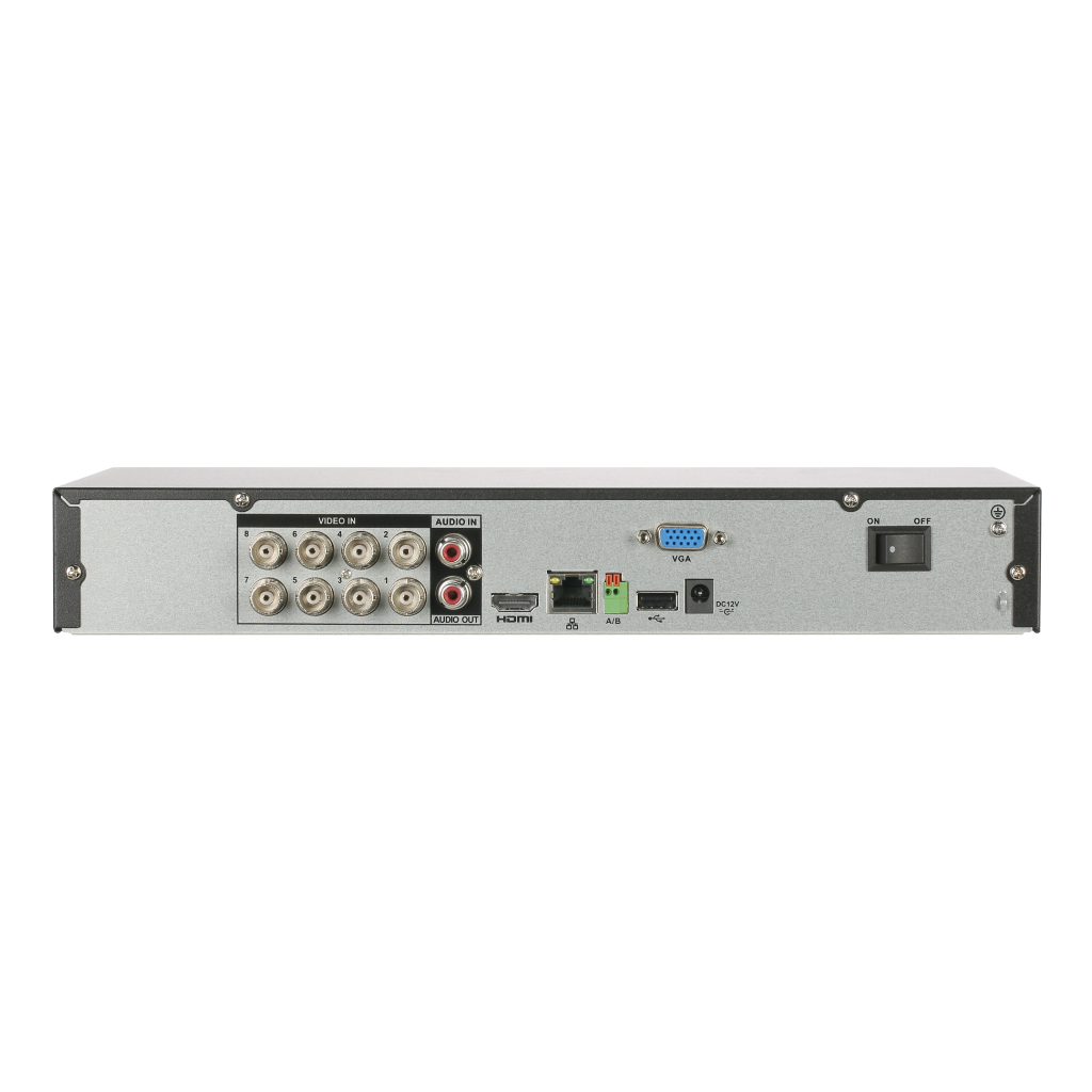 Dahua DVR 5EN1 H265 8ch 5M@6ips +4IP 6MP 1HDMI 1HDD AI